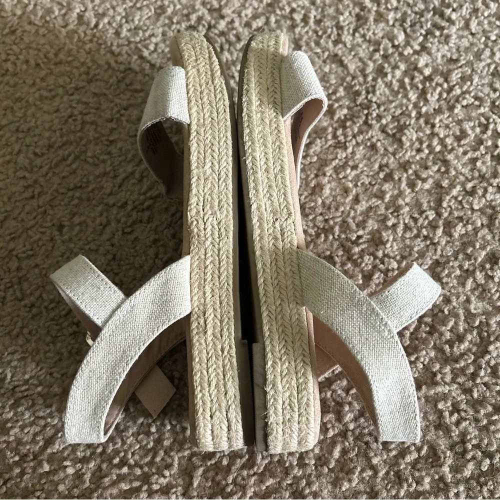Old Navy | Linen Blend Canva Espadrille Sandals
